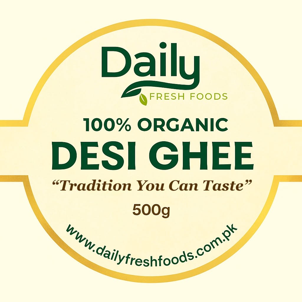 100% Organic Desi Ghee