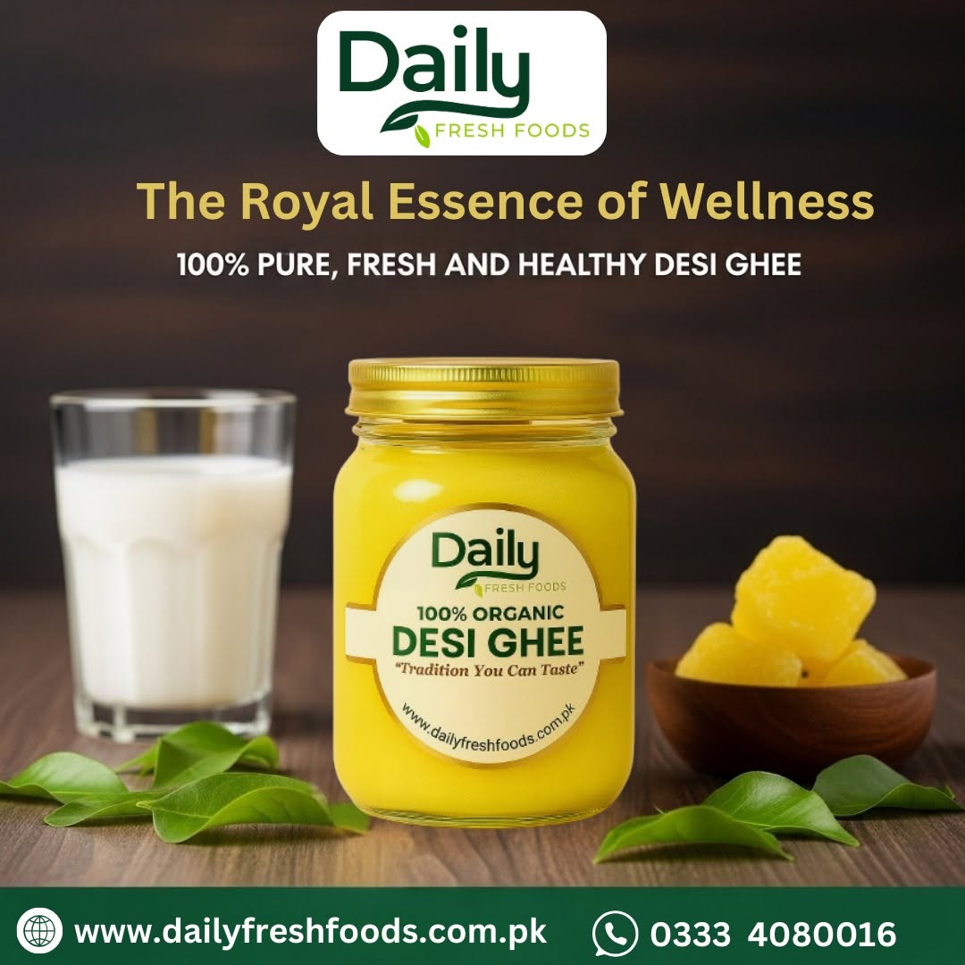 100% Organic Desi Ghee