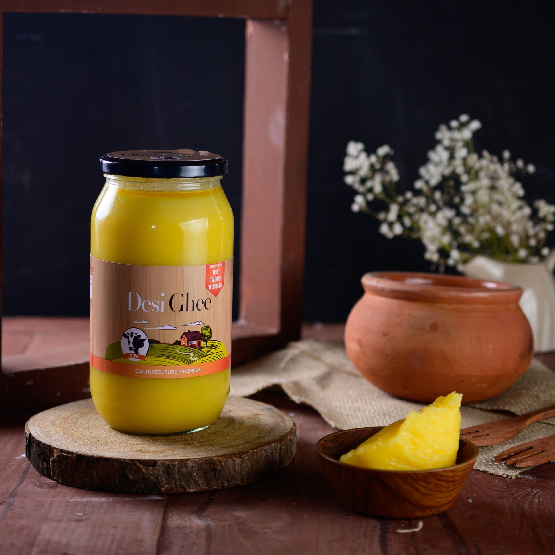 100% Organic Desi Ghee