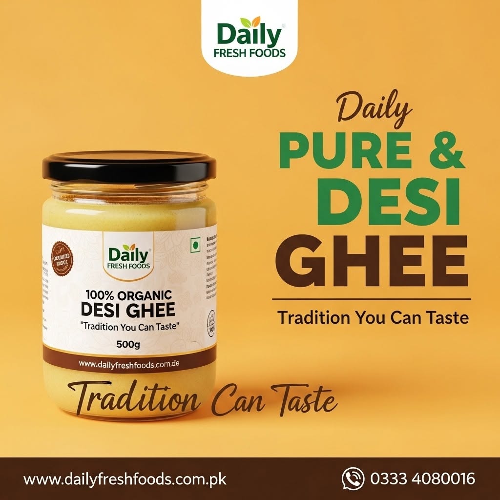 100% Organic Desi Ghee