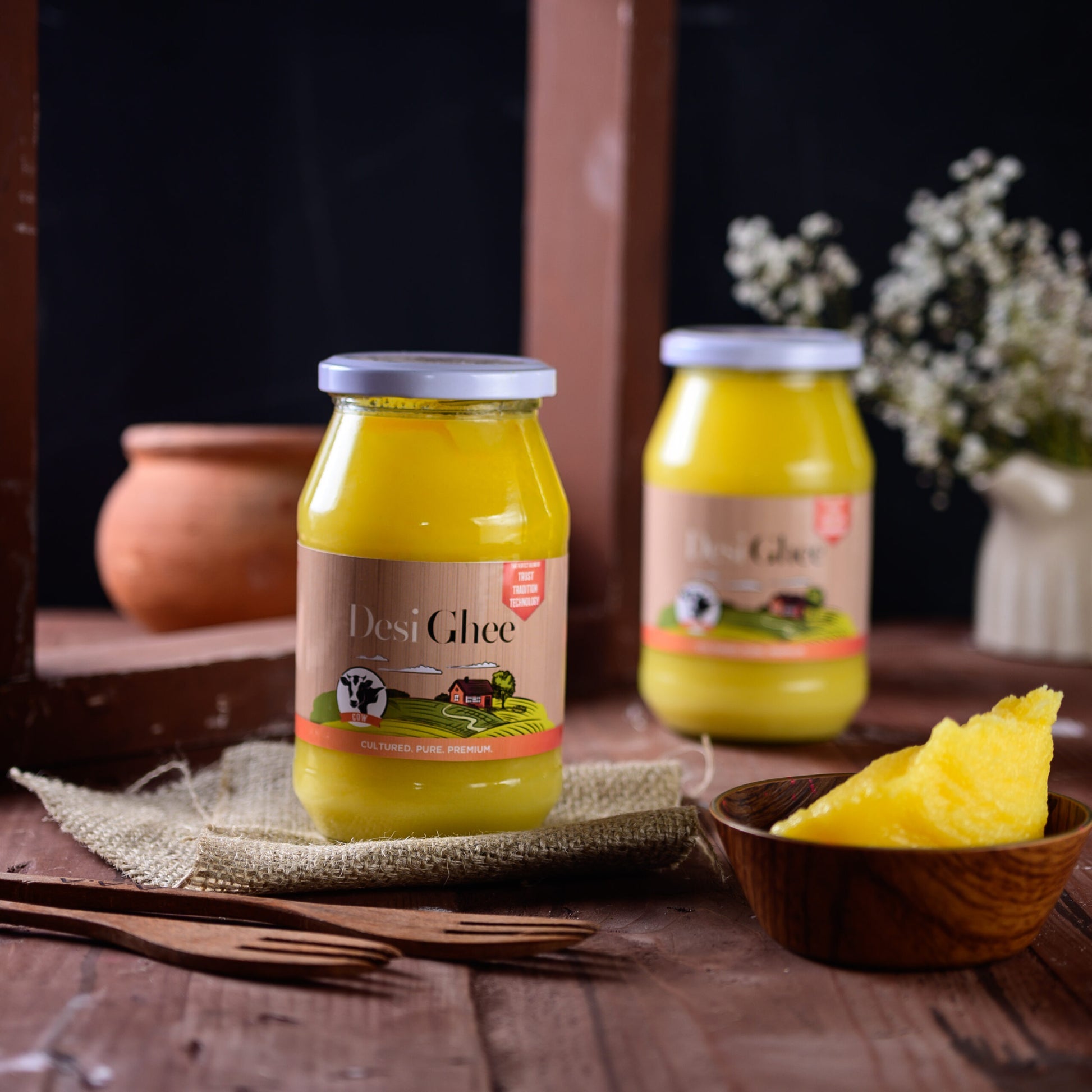 100% Organic Desi Ghee