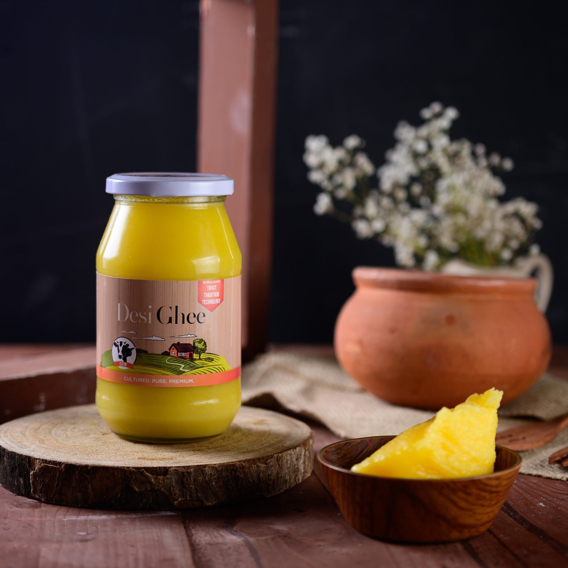 100% Organic Desi Ghee